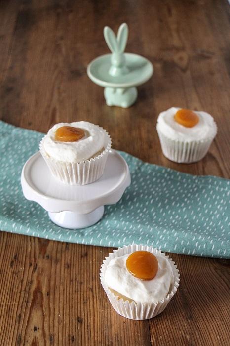 Rezeptbild: Vegane Spiegelei-Muffins