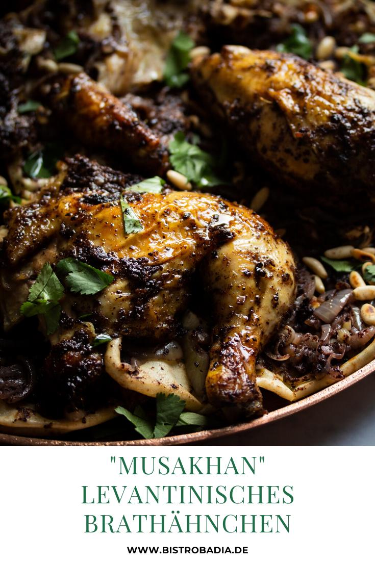 Rezeptbild: Musakhan: Levantnisches Brathuhn auf Sumach-Zwiebeln