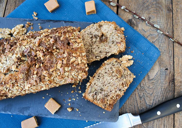 Rezeptbild: Walnut Caramel Banana Bread