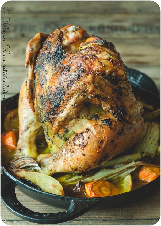Rezeptbild: Bärlauch-Brathähnchen