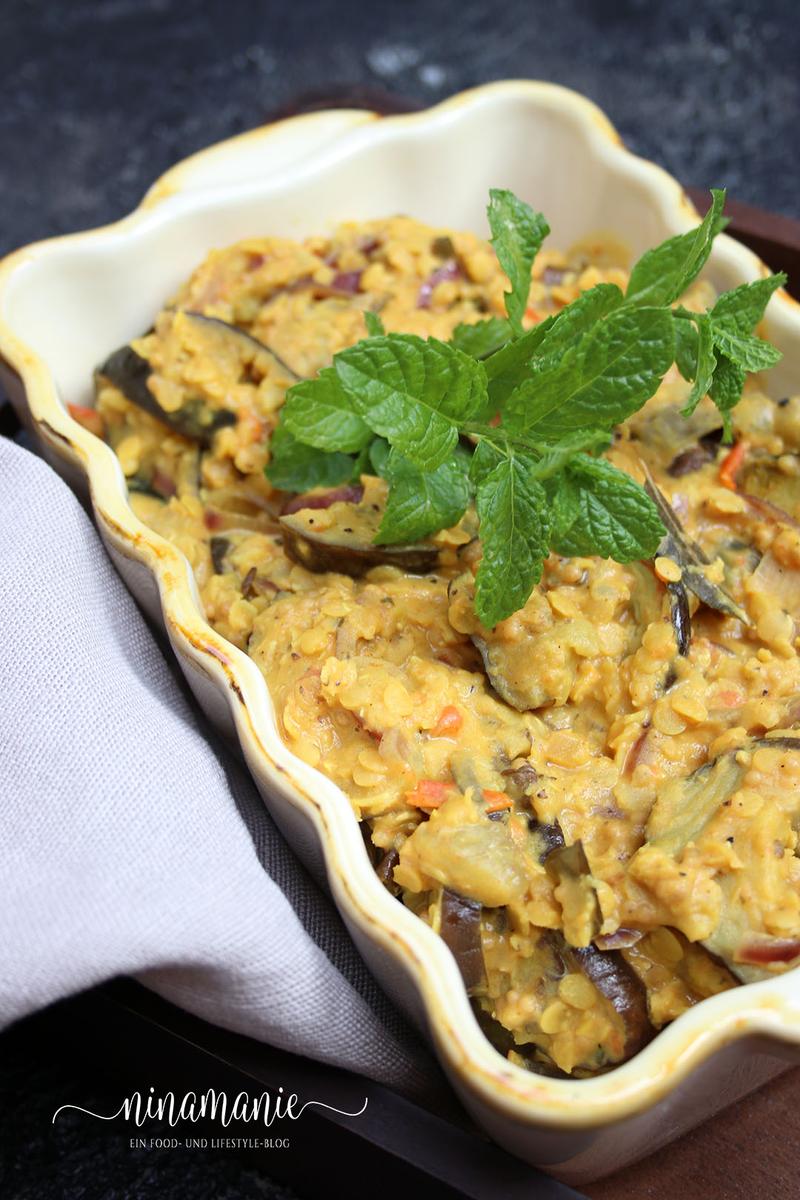 Rezeptbild: Auberginen-Dal