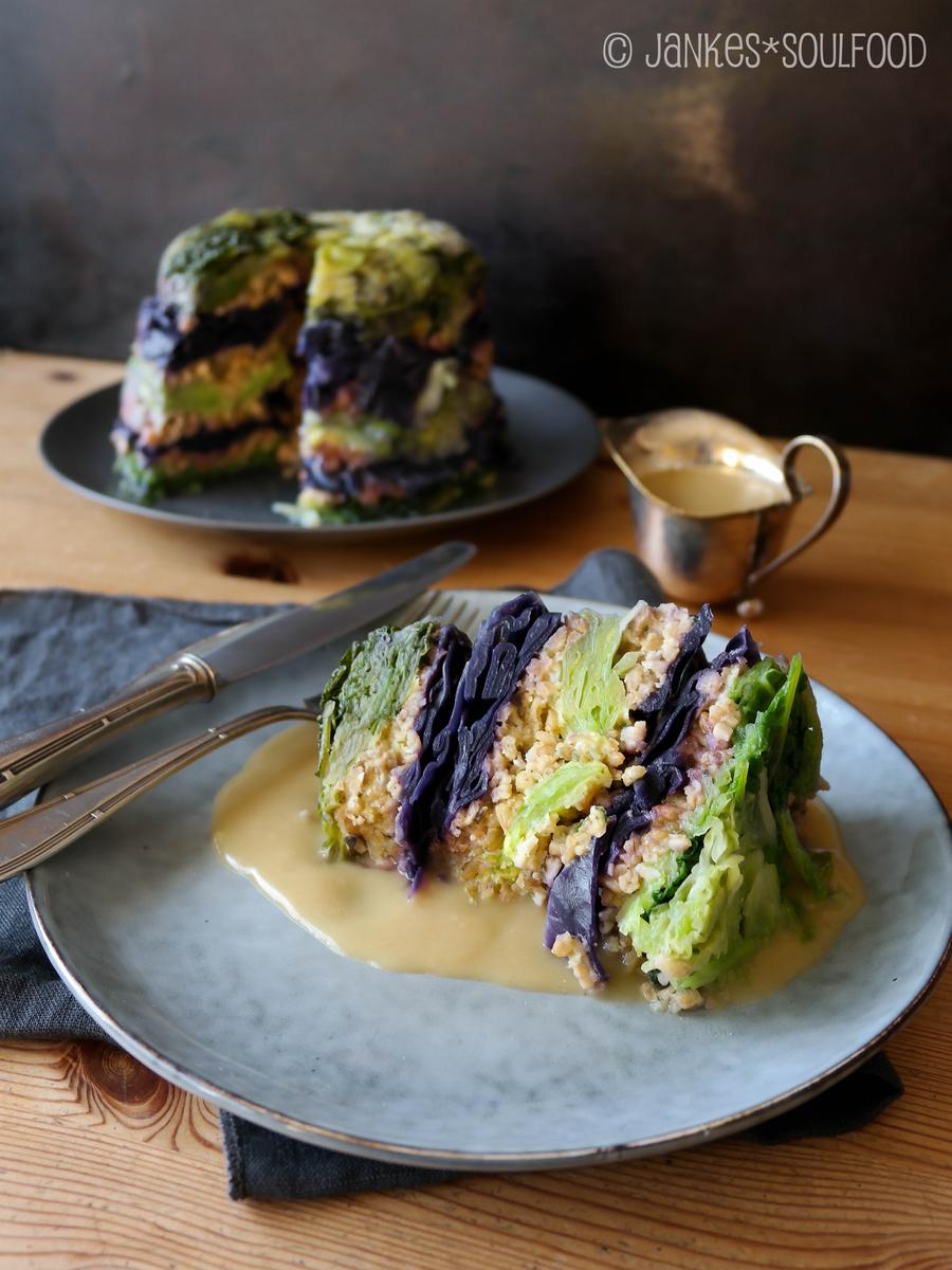Rezeptbild: Vegetarischer Krautpudding
