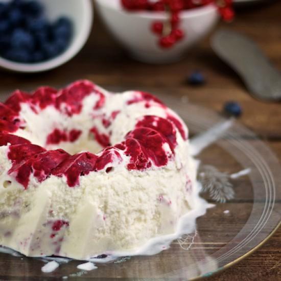 Rezeptbild: Beeren-Schmand-Eis