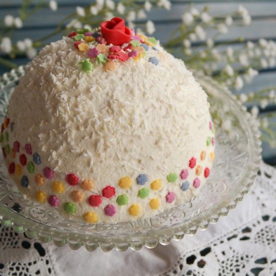 Rezeptbild: Fruchtiges Kuppeltörtchen