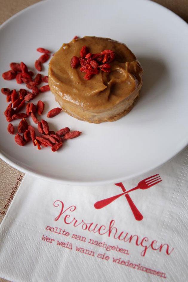 Rezeptbild: Vollwertige Apfel Karamell Törtchen 