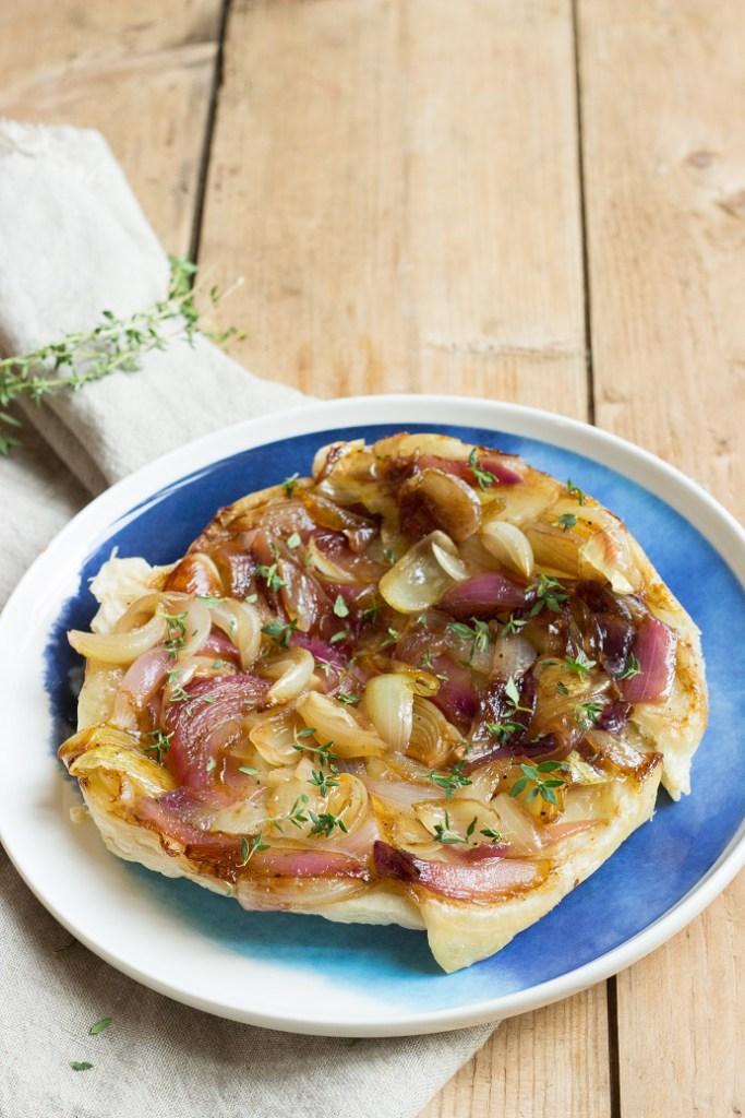 Rezeptbild: Zwiebel-Tarte-Tatin