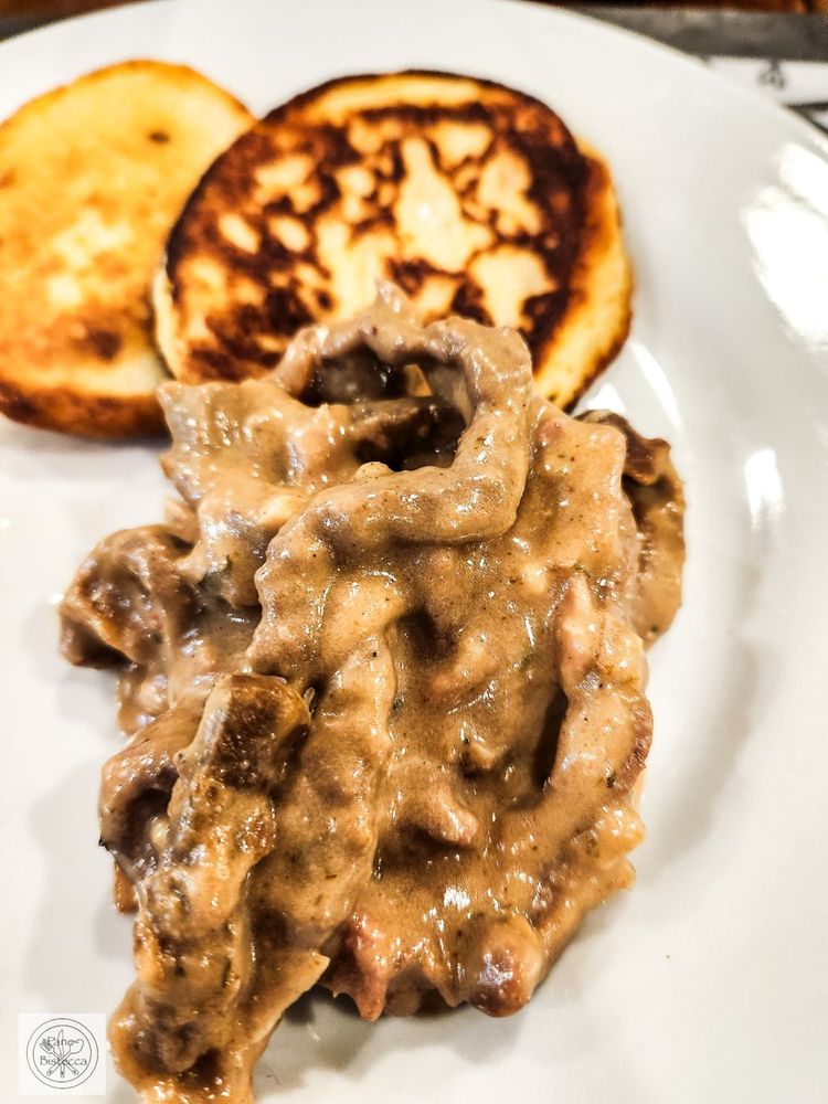 Rezeptbild: Boeuf Stroganoff my way