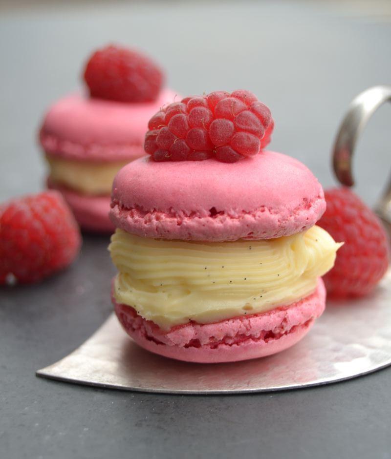 Rezeptbild: Macarons mit Creme Patissiere 
