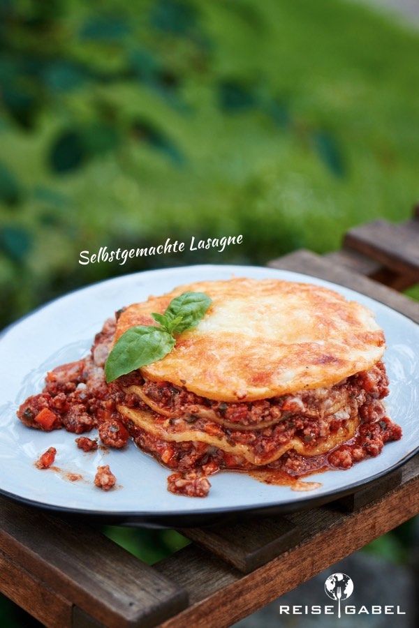 Rezeptbild: Selbstgemachte Lasagne