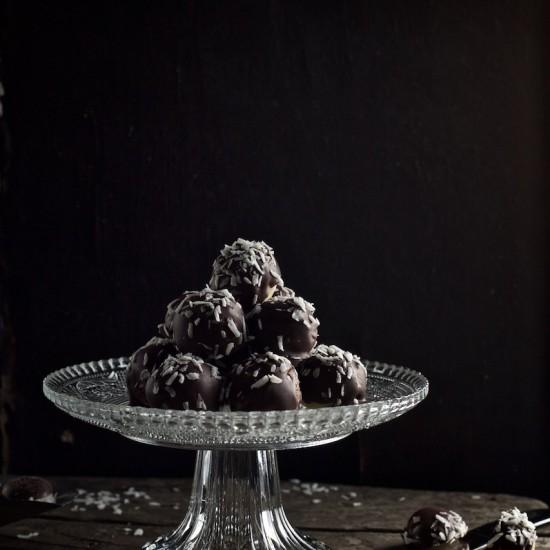 Rezeptbild: Schoko-Marzipan-Kugeln