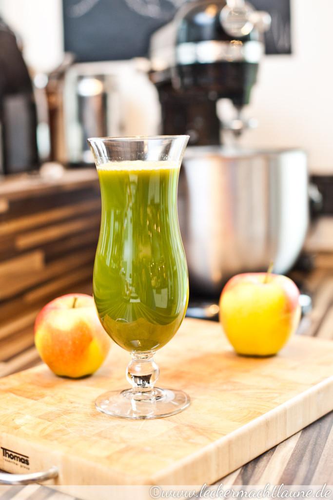 Rezeptbild: Grüner Saft