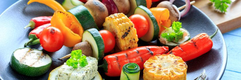 Rezeptbild: Bunter Gemüsespieß