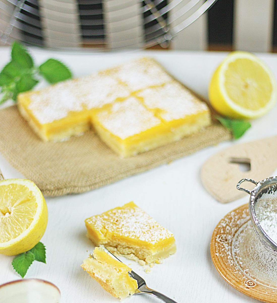 Rezeptbild: Zitronenschnitten