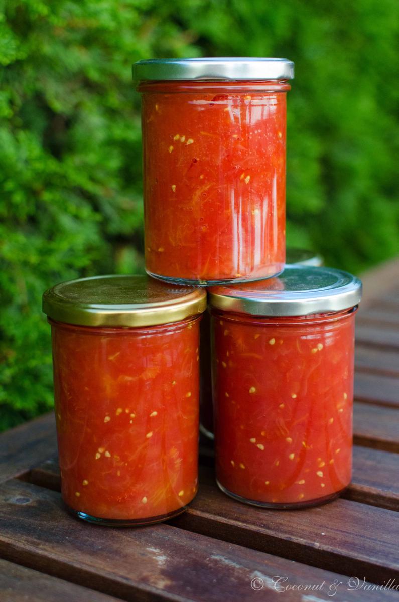 Rezeptbild: Auf Vorrat: Stückige Tomaten