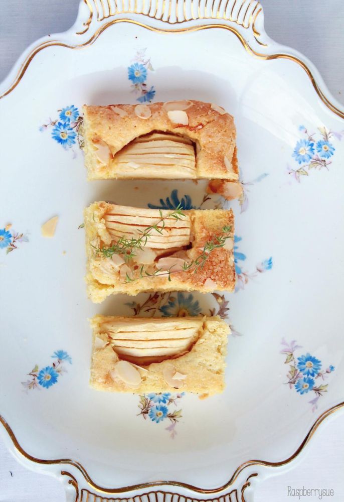 Rezeptbild: Apfelkuchen mit Orangenthymian