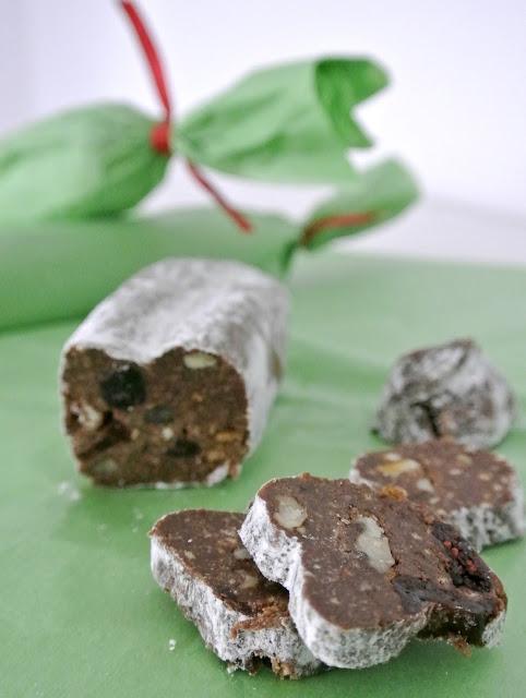 Rezeptbild: Schokosalami