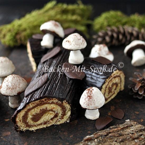 Rezeptbild: Bûche de Noël