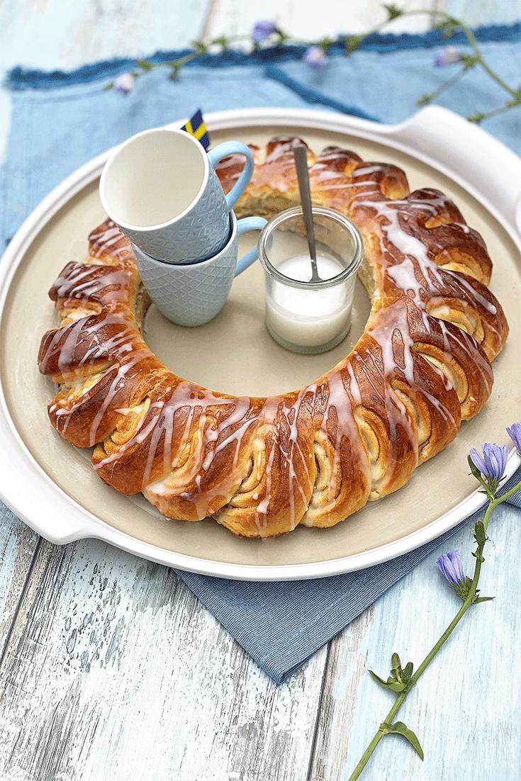Rezeptbild: Typisch schwedische Zimtschnecken mal anders