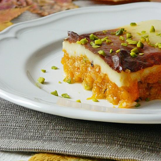 Rezeptbild: Kürbis-Creme-Auflauf