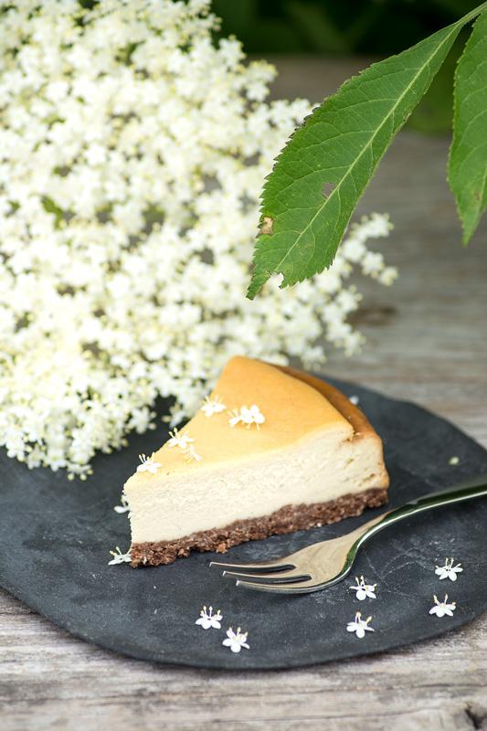 Rezeptbild: Holunderblüten Cheesecake