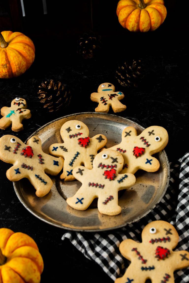 Rezeptbild: Halloween Voodoo Cookies – schaurig lecker!