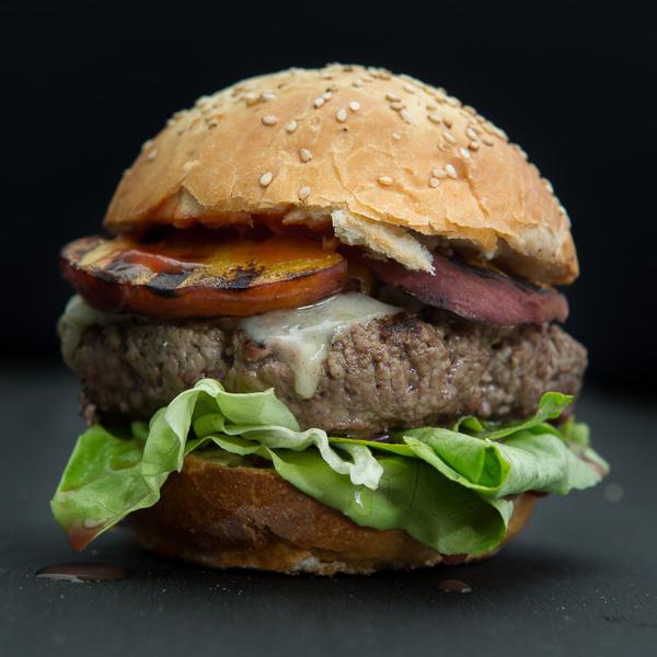 Rezeptbild: Peaches Burger