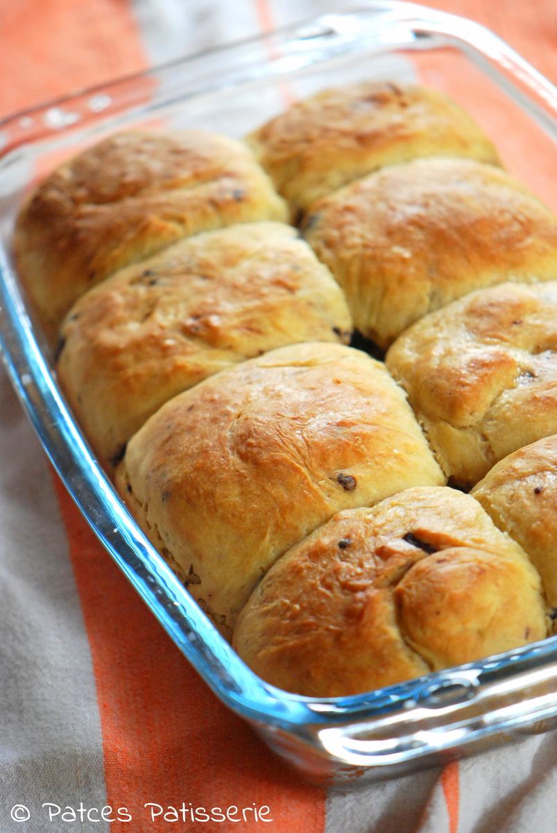 Rezeptbild: Dänische Schokoladenbrötchen [Chokoladebollar]