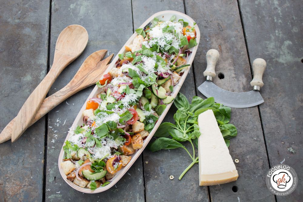 Rezeptbild: Panzanella - Italienischer Brotsalat