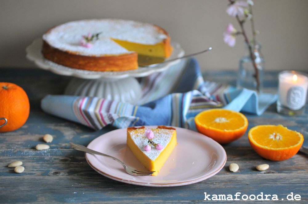 Rezeptbild: Saftiger Orangen-Mandelkuchen