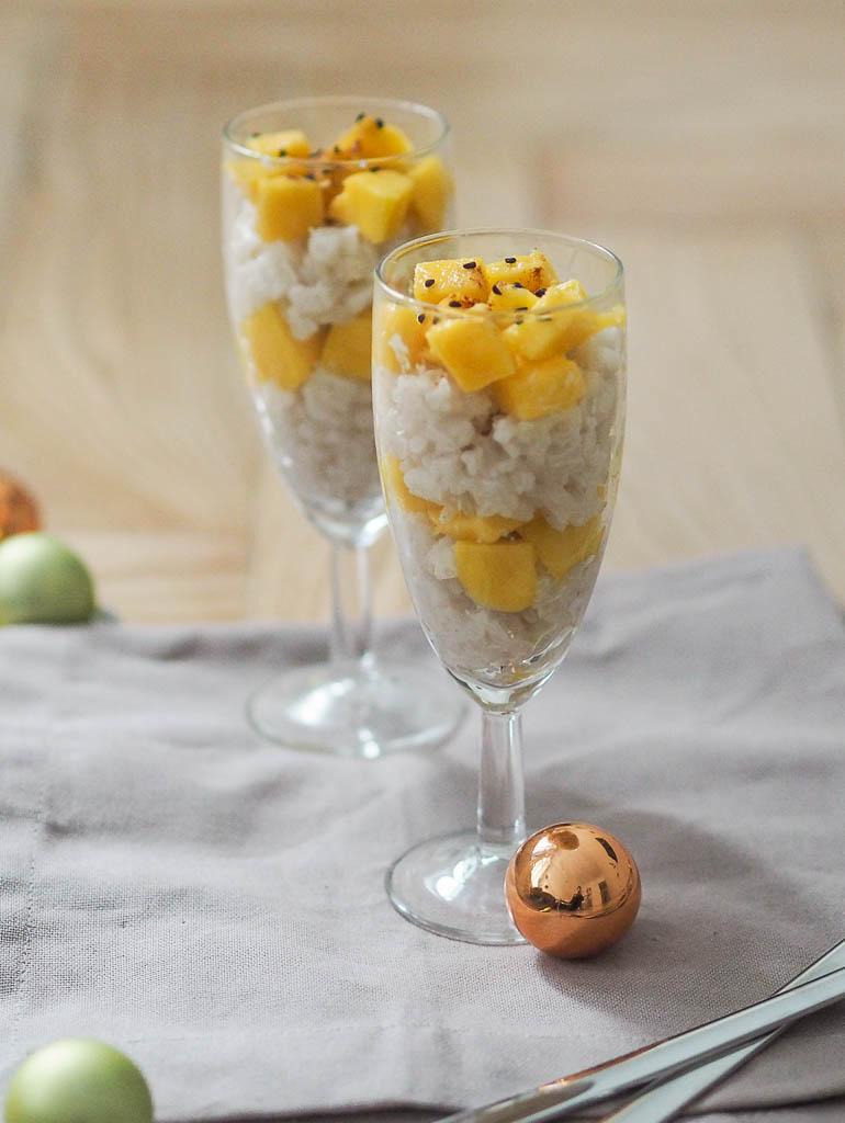 Rezeptbild: Kardamom-Milchreis mit Mango