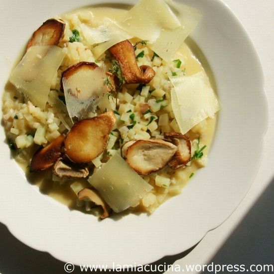 Rezeptbild: Patatotto mit Steinpilzen