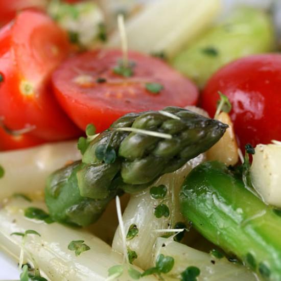 Rezeptbild: Gemischter Spargelsalat