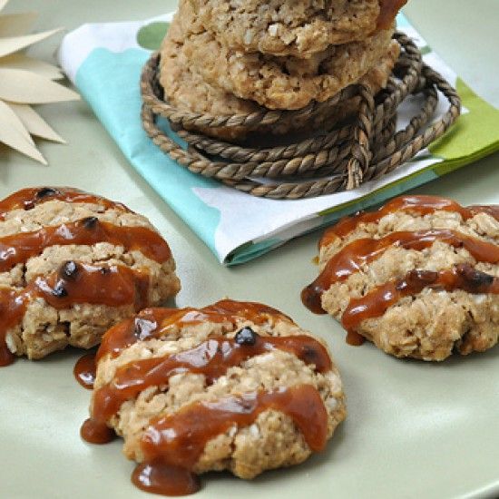 Rezeptbild: Hafer-Kokos-Kekse