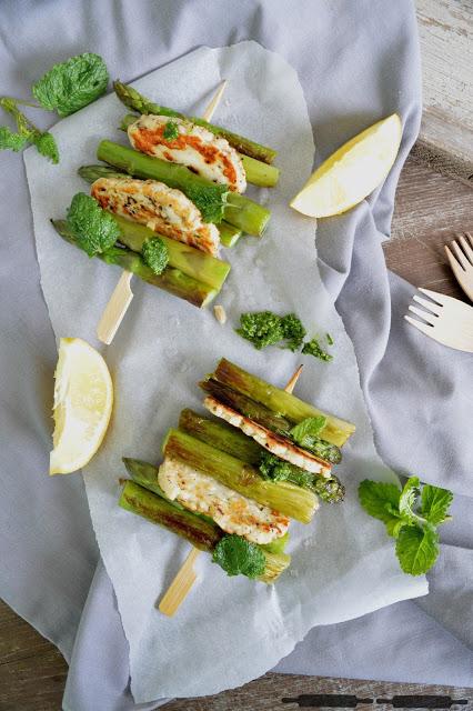 Rezeptbild: Spargel Spieße