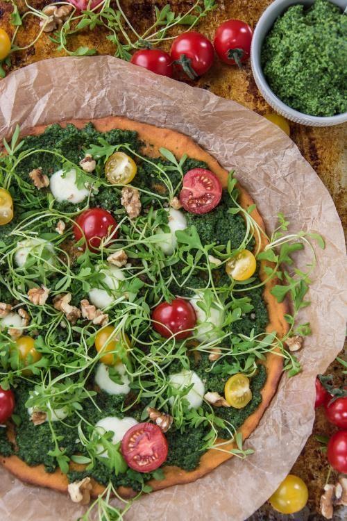 Rezeptbild: Süßkartoffelpizza