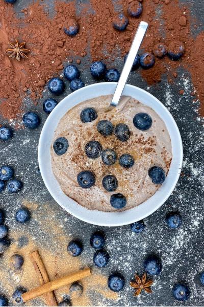 Rezeptbild: Gesunder Schoko-Quark