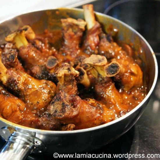 Rezeptbild: Lammhäxchen an Gremolata
