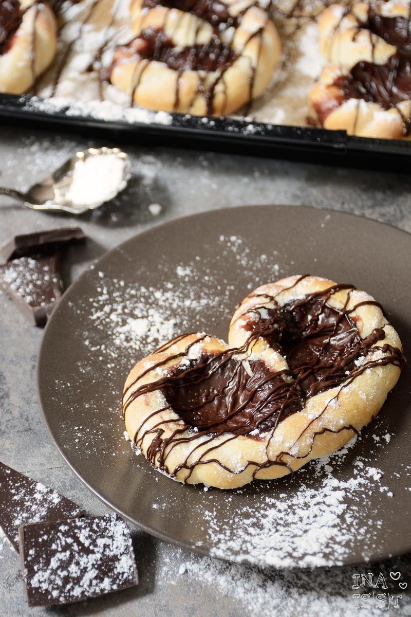 Rezeptbild: Schoko-Puddingbrezel