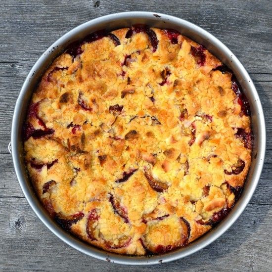 Rezeptbild: Zwetschkenkuchen mit Kokos