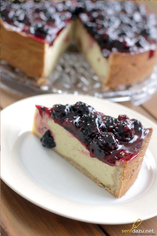 Rezeptbild: Brombeer Käsekuchen