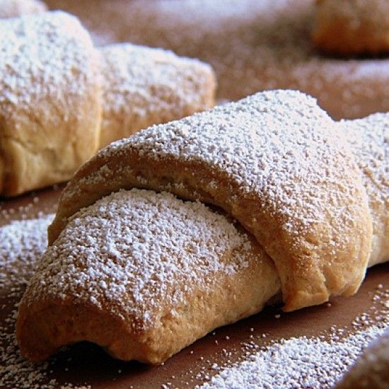 Rezeptbild: Joghurt-Cornetti mit Schokoladenfüllung