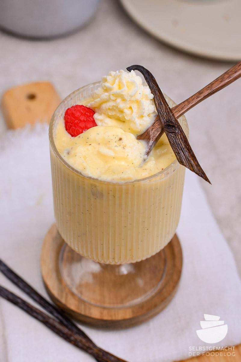 Rezeptbild: Vanille Pudding selber machen