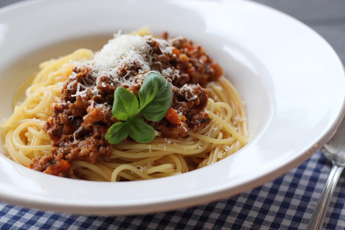 Rezeptbild: Spaghetti Bolognese! So wie wir sie mögen…