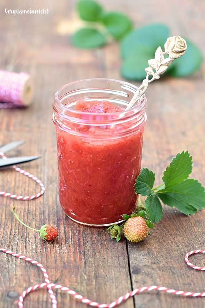 Rezeptbild: Erdbeer Vanille Marmelade – von meiner Mama