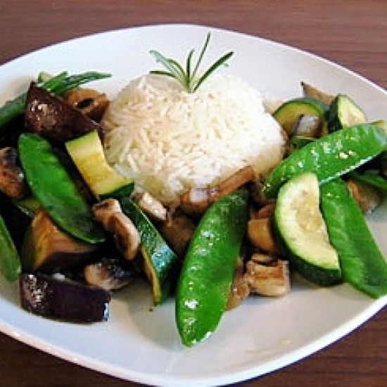 Rezeptbild: Grüne Gemüsepfanne