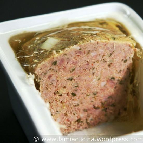 Rezeptbild: Terrine aux herbes de Provence