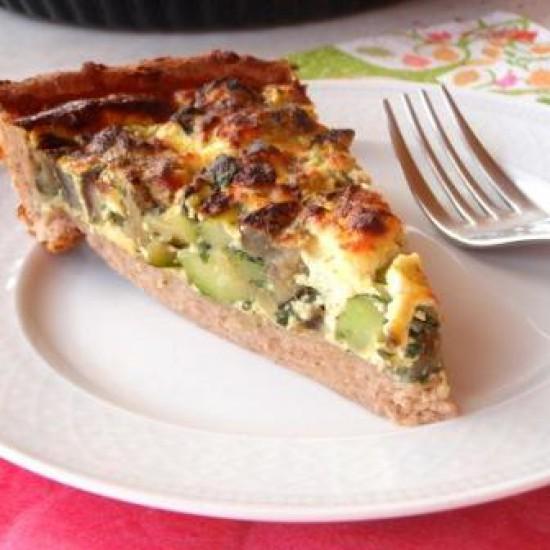 Rezeptbild: mediterrane Ziegenkäse-Tarte