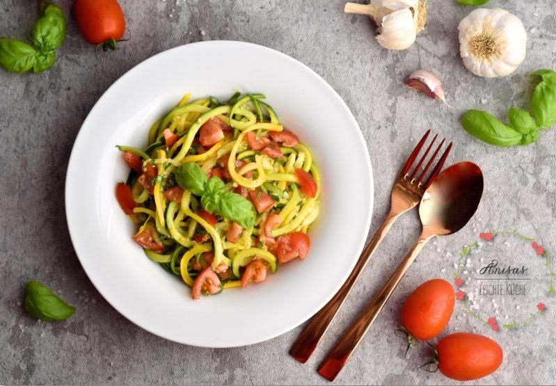 Rezeptbild: Zoodels aglio olio