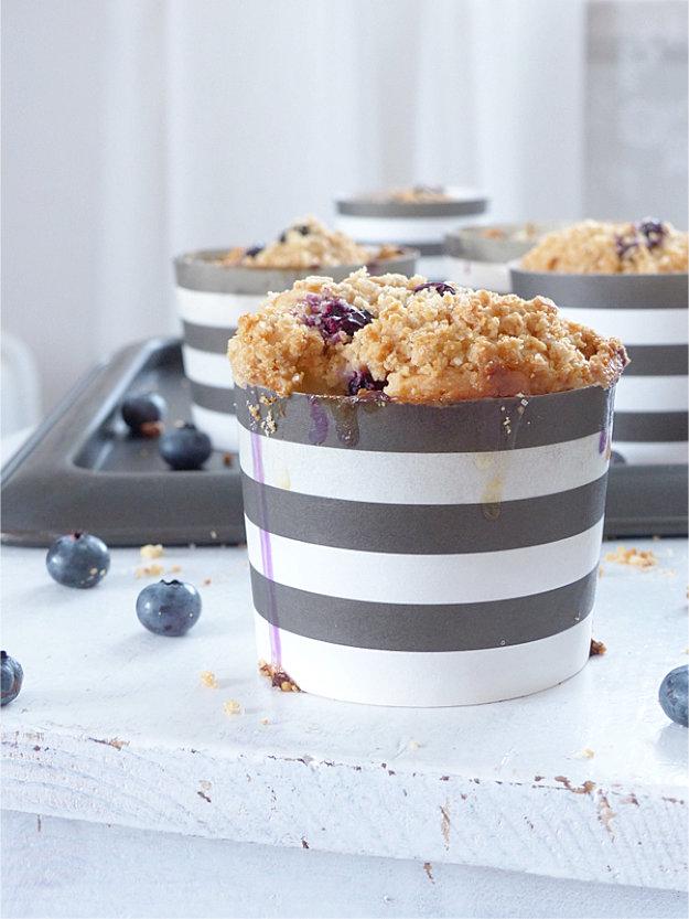 Rezeptbild: Blaubeer Muffins 