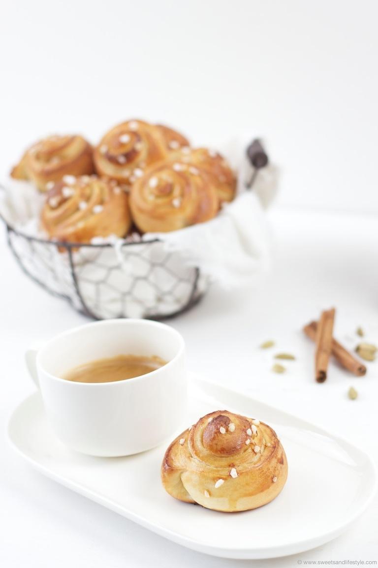 Rezeptbild: Schwedische Zimtschnecken (Kanelbullar)